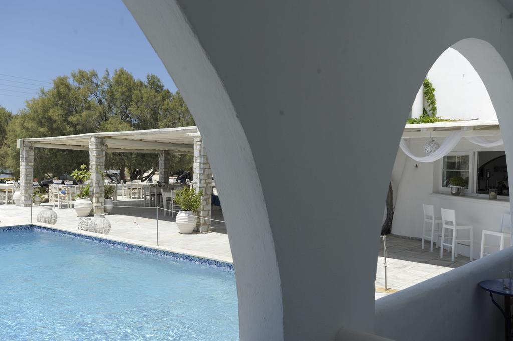 Galatis Beach Hotel Alikí Exterior foto