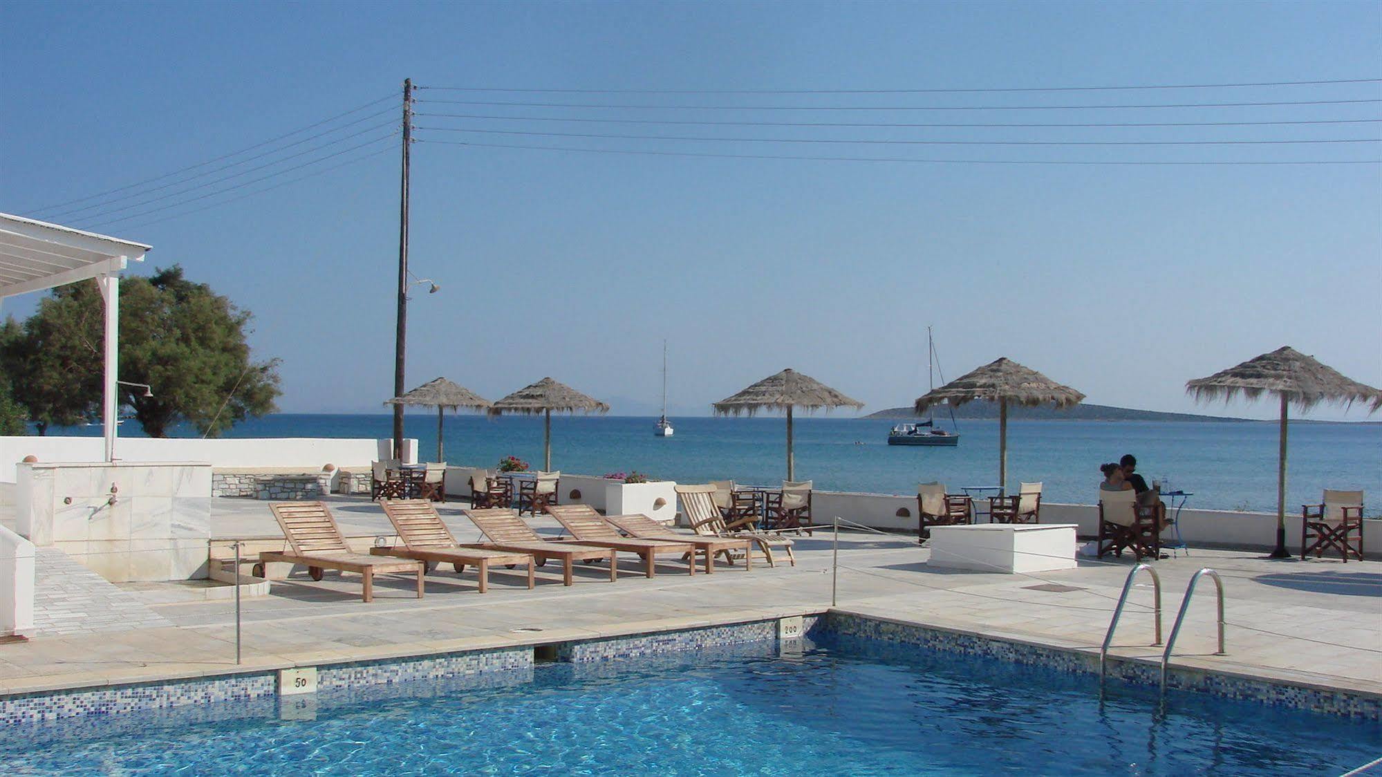 Galatis Beach Hotel Alikí Exterior foto